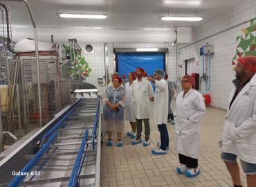 Visite de terrain en Haute-Savoie avec le VP de la Région en charge de l'agriculture